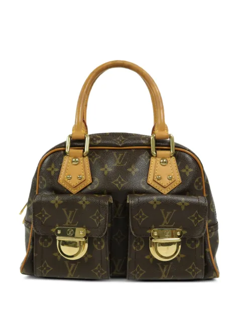 Louis Vuitton Pre-Owned PM Manhattan Monogram-pattern tote bag