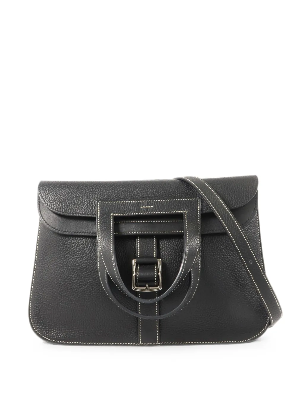 Hermès Pre-Owned 2016 31 Halzan clutch bag - Black