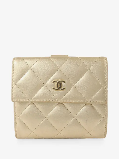CHANEL Pre-Owned quilted CC flap wallet