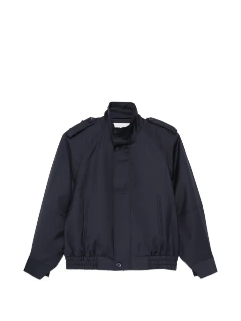 The Frankie Shop Kelly epaulette-detail zip-up jacket