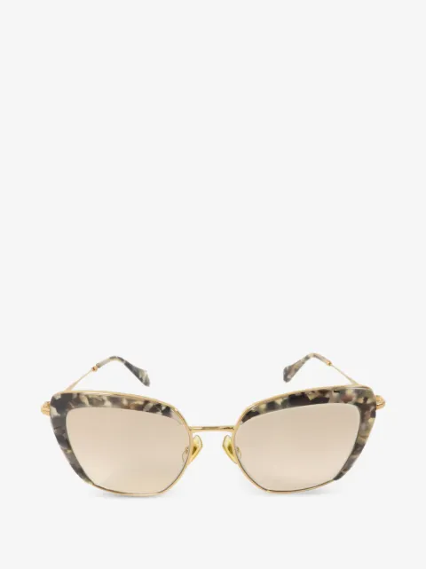Miu Miu Pre-Owned lentes de sol con armazón cat eye