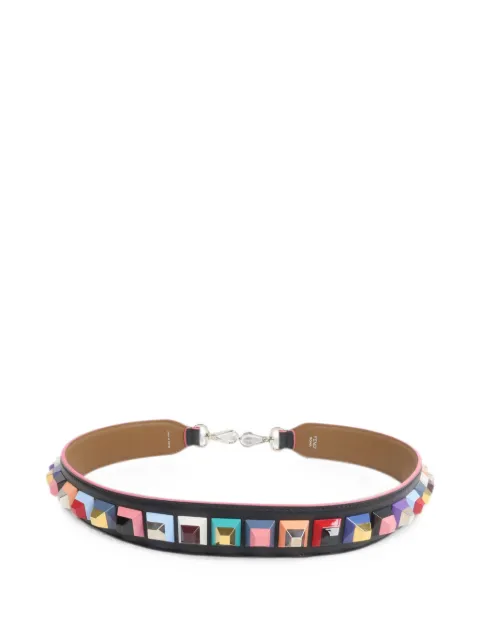 Fendi Pre-Owned Strap You studded shoulder strap