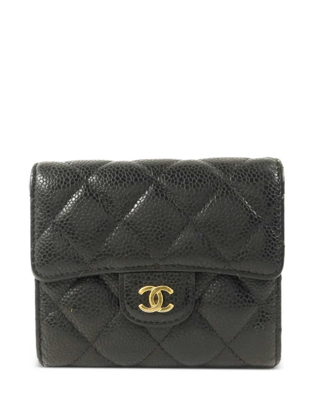 CHANEL Pre-Owned CC trifold wallet - Nero