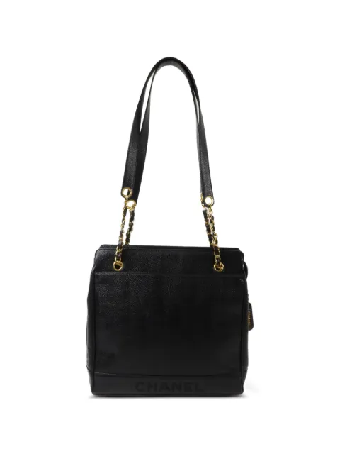 CHANEL Pre-Owned Triple CC chain-link tote bag