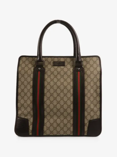 Gucci Pre-Owned tote Sherry de lona GG