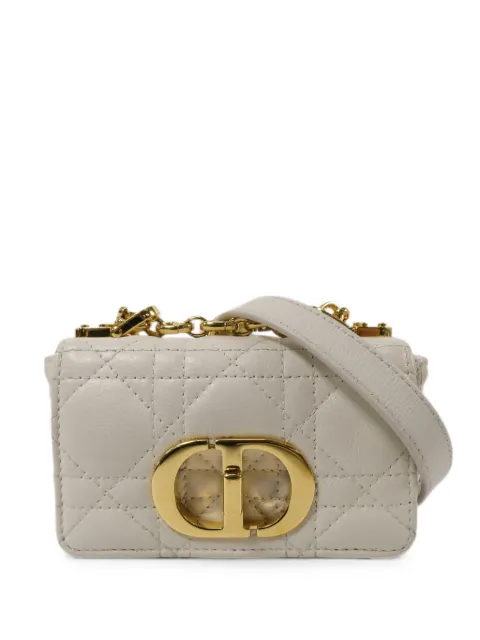 Christian Dior Pre-Owned Caro chain mini bag