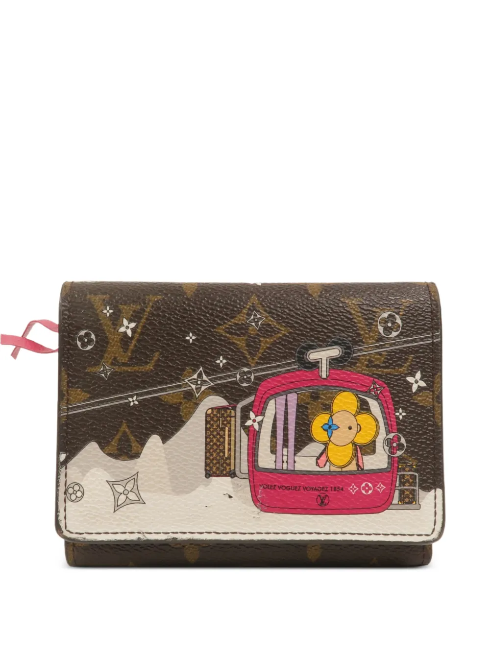 Louis Vuitton Pre-Owned Victorine Monogram wallet - Braun