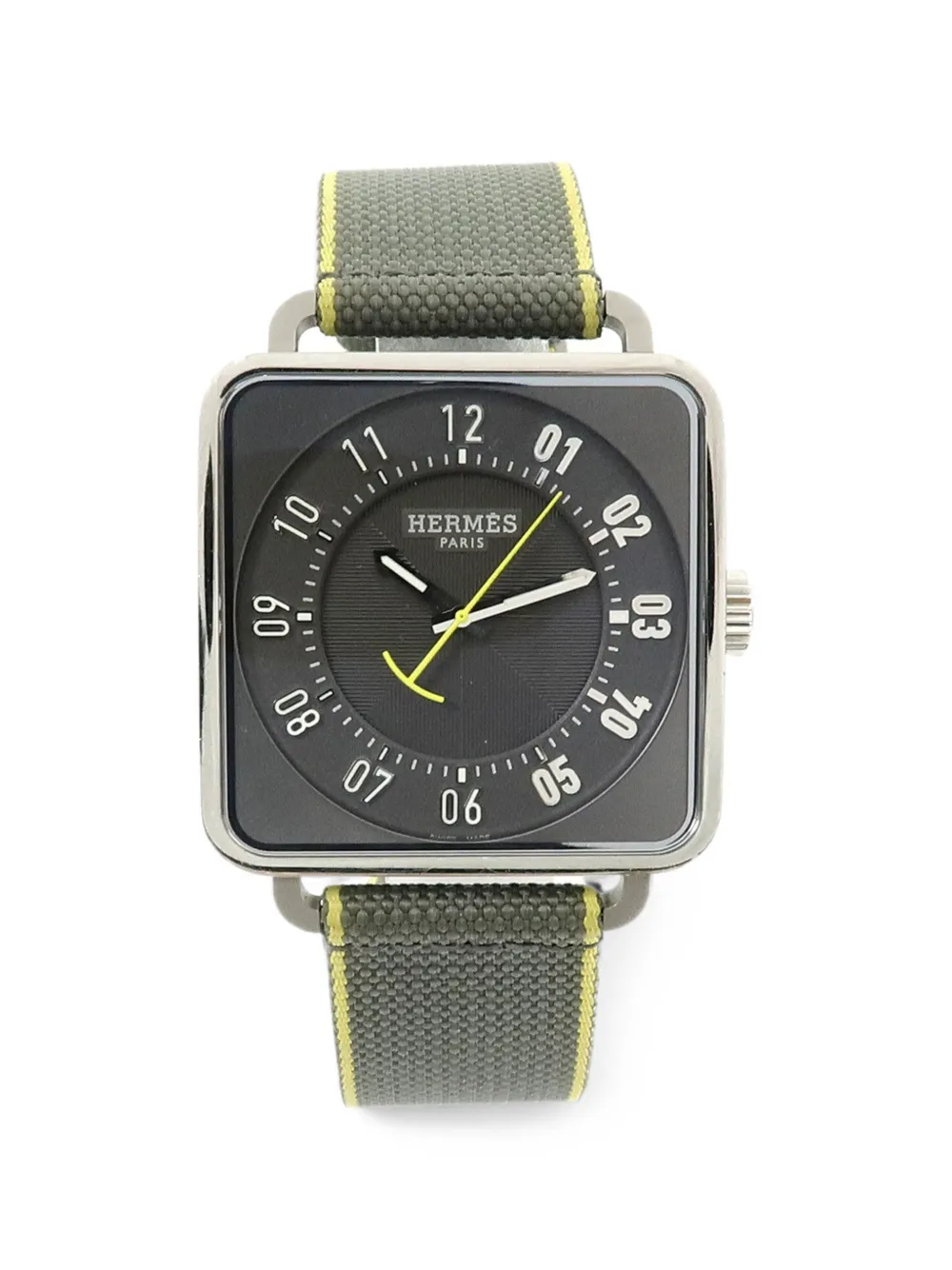 Hermès Pre-Owned Carré H 38mm watch - Grey