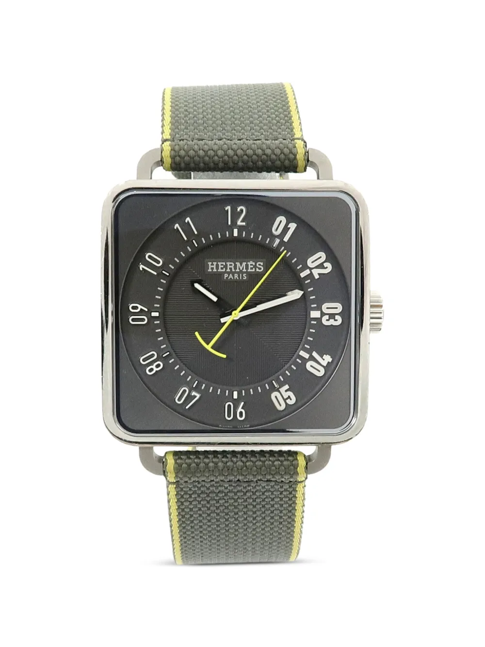 Hermès Pre-Owned Carré H 38mm watch - Grau