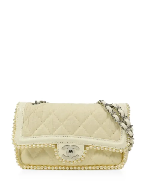 CHANEL Pre-Owned Classic Single Flap pearly-edge shoulder bag