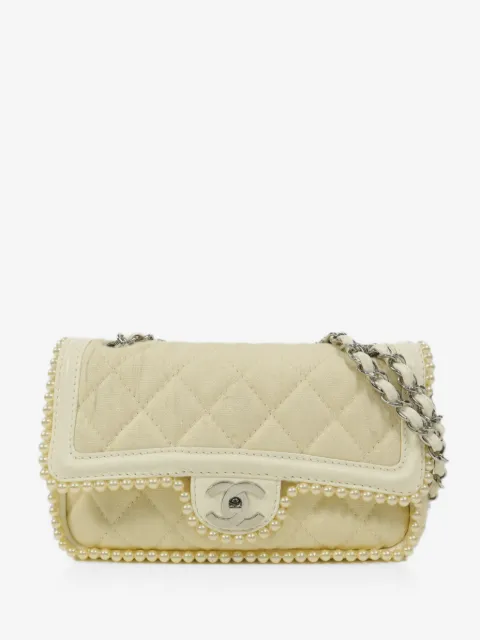 CHANEL Pre-Owned Classic Single Flap pearly-edge shoulder bag