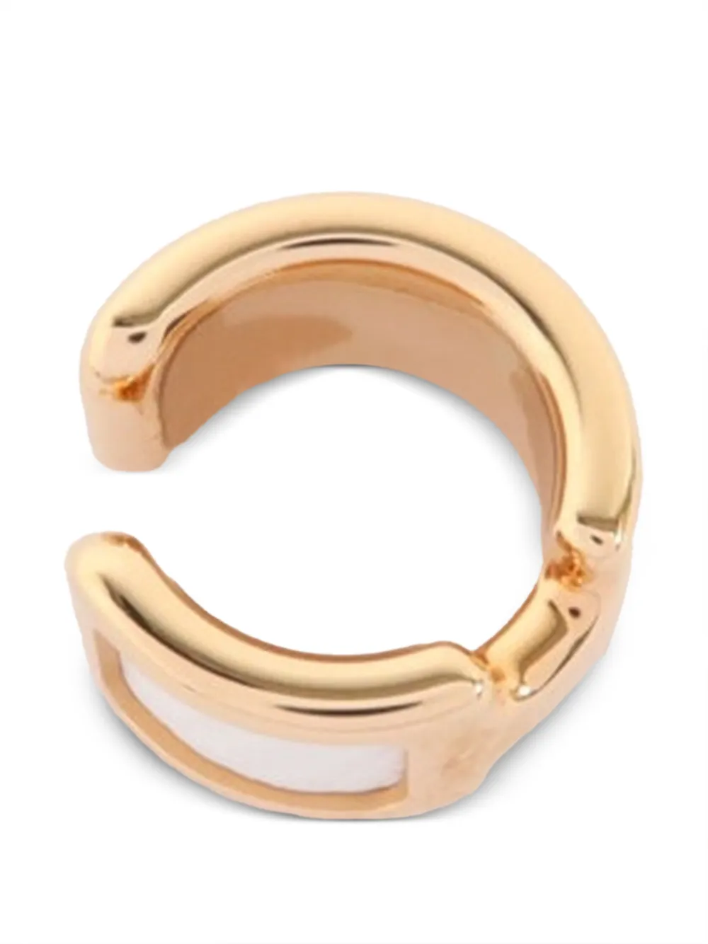 Hermès Pre-Owned Olympe Epsom-leather ear cuff - Oro