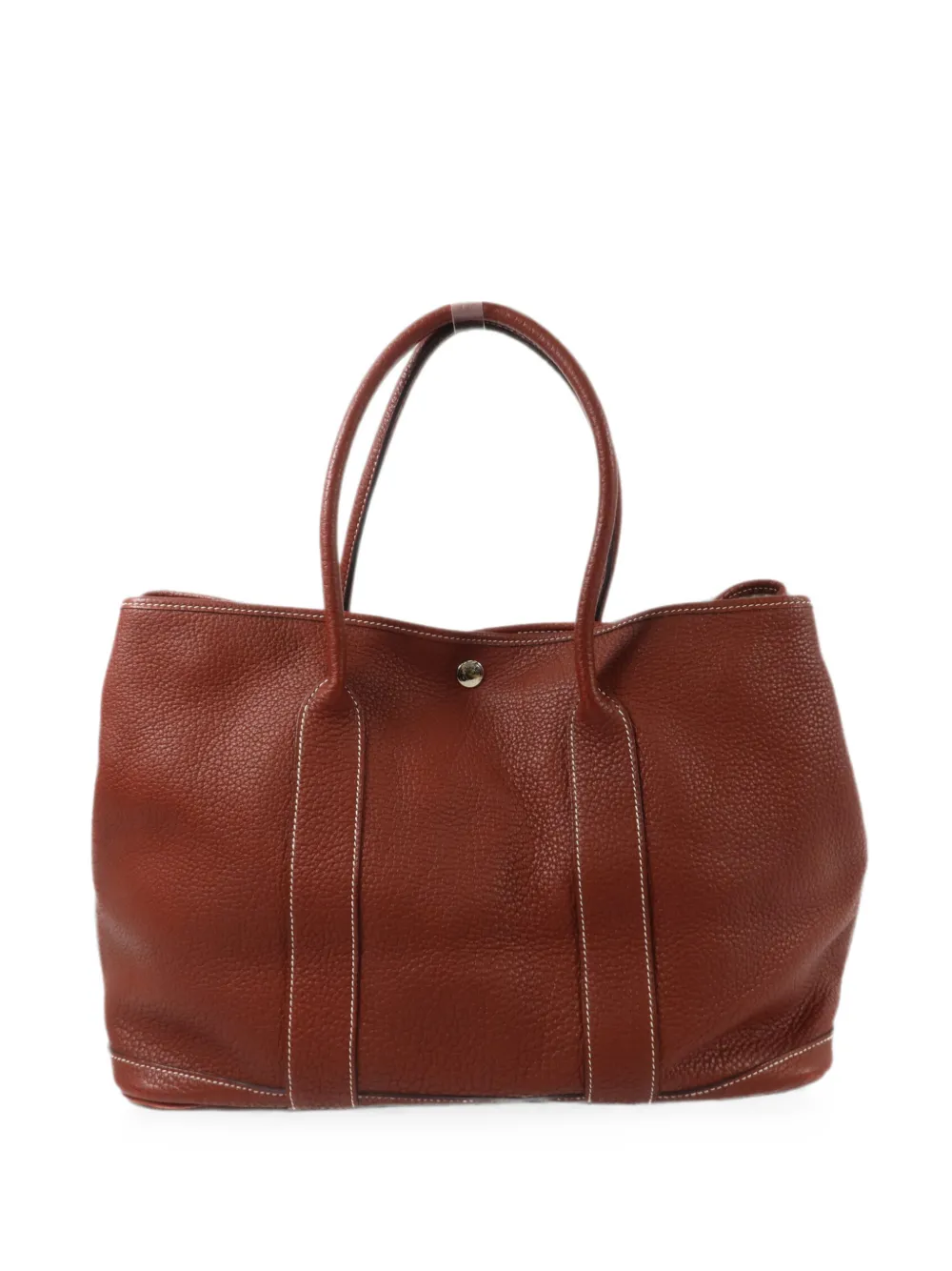 Hermès Pre-Owned 2013 PM Garden Party Negonda-leather tote bag - Braun