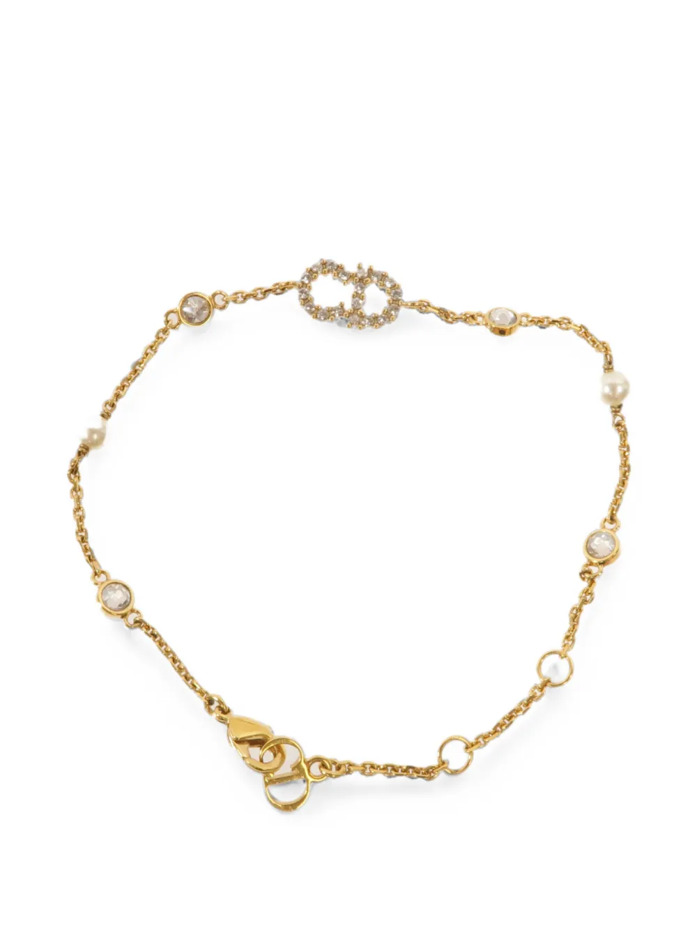 Christian Dior Pre-Owned Clair D Lune bracelet - Gold