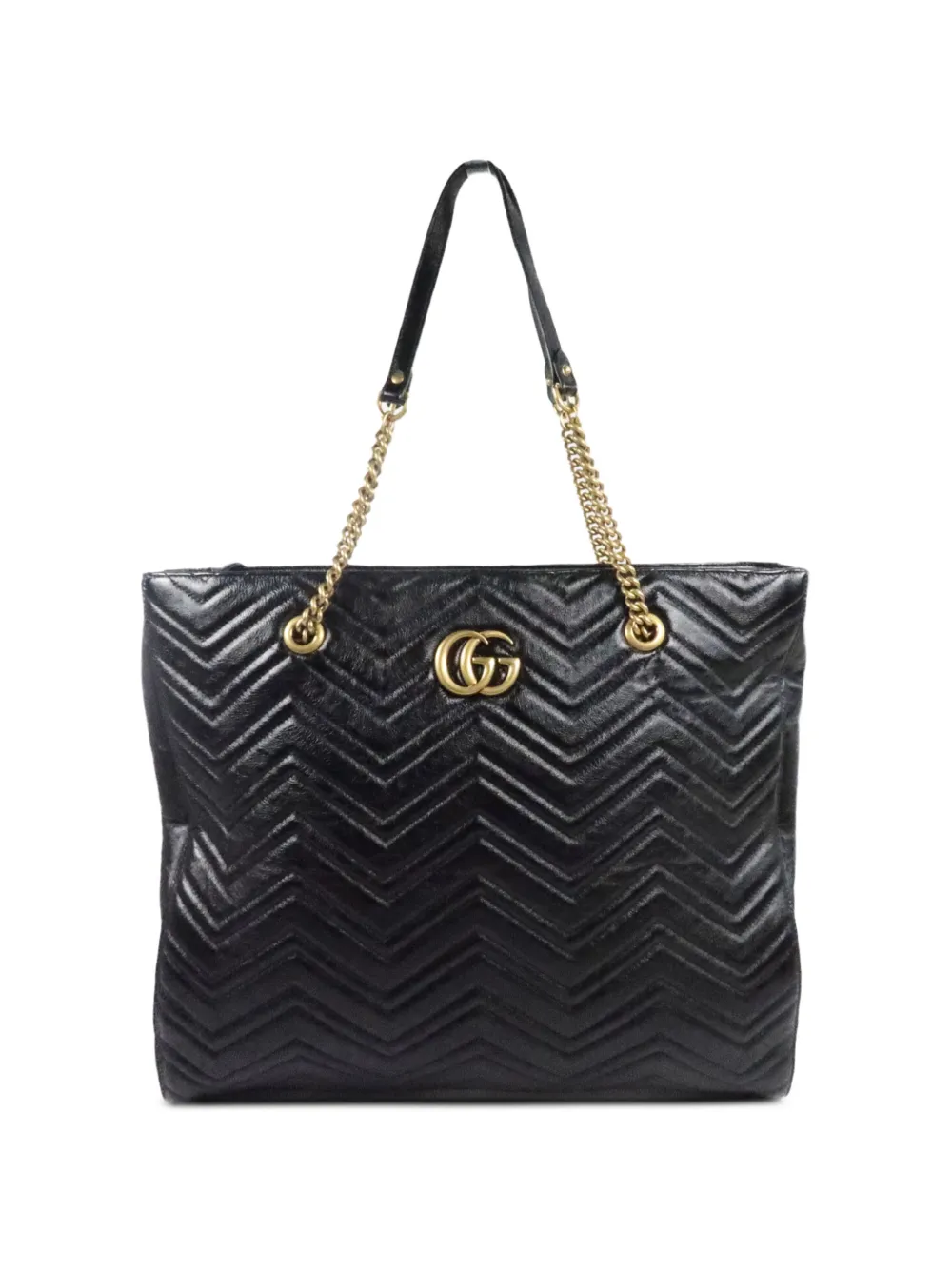 Gucci Pre-Owned Marmont quilted tote bag - Schwarz
