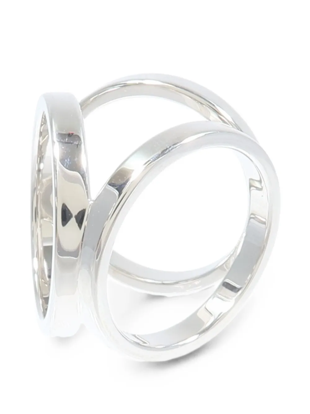 Hermès Pre-Owned Trio scarf ring - Silber