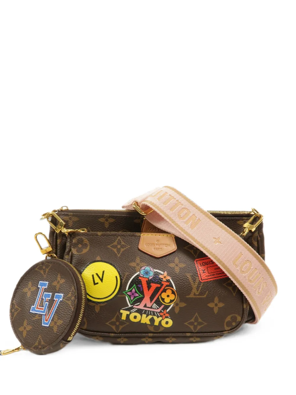 Louis Vuitton Pre-Owned Multi Pochette Accessoires shoulder bag - Brown