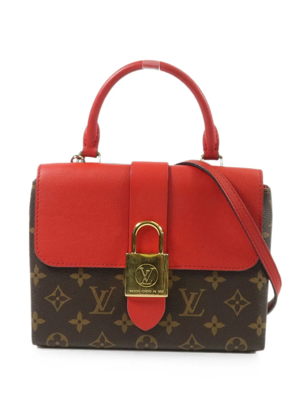 Louis Vuitton Pre-Owned BB Locky satchel bag - Braun