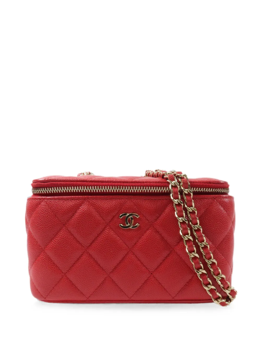 CHANEL Pre-Owned Vanity Case shoulder bag - Rosso
