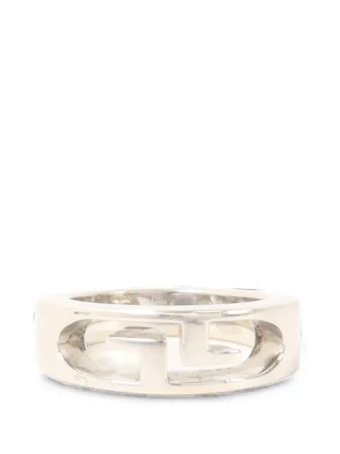 Gucci Pre-Owned anillo GG entrelazado