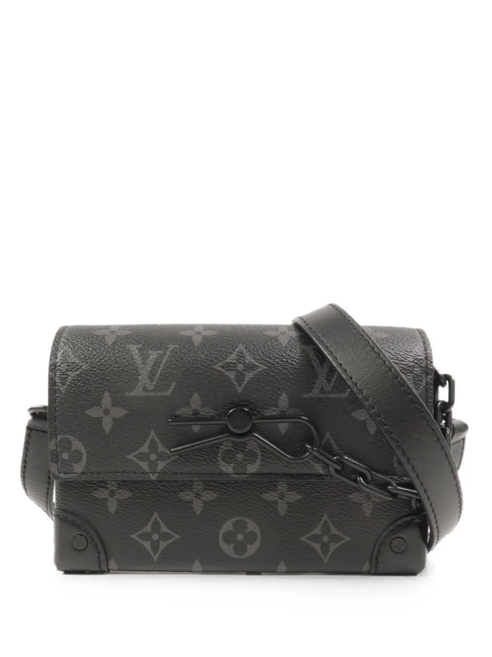 Louis Vuitton Pre-Owned Steamer Monogram Eclipse shoulder bag - Black