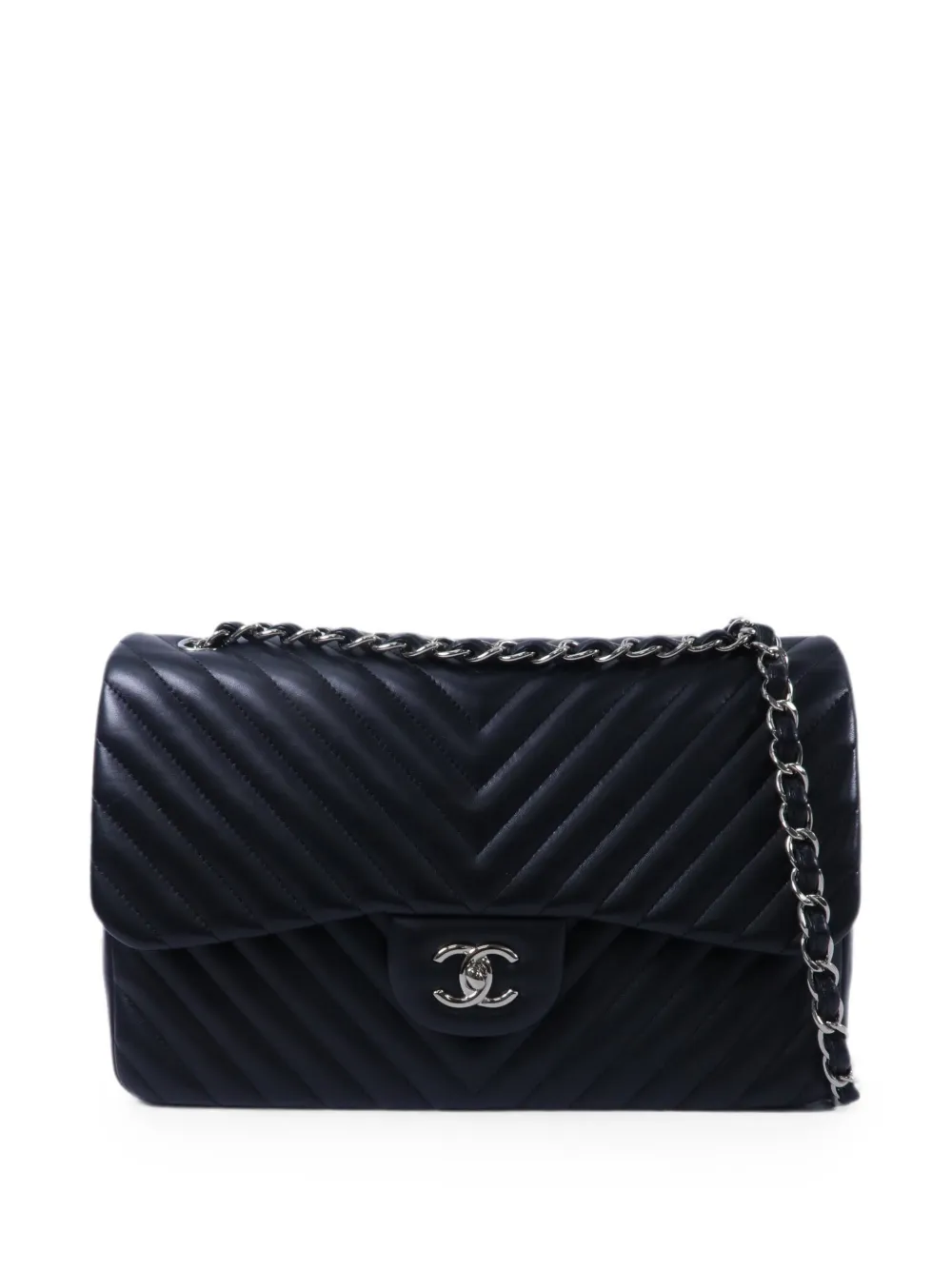 CHANEL Pre-Owned CC-logo flap shoulder bag - Nero