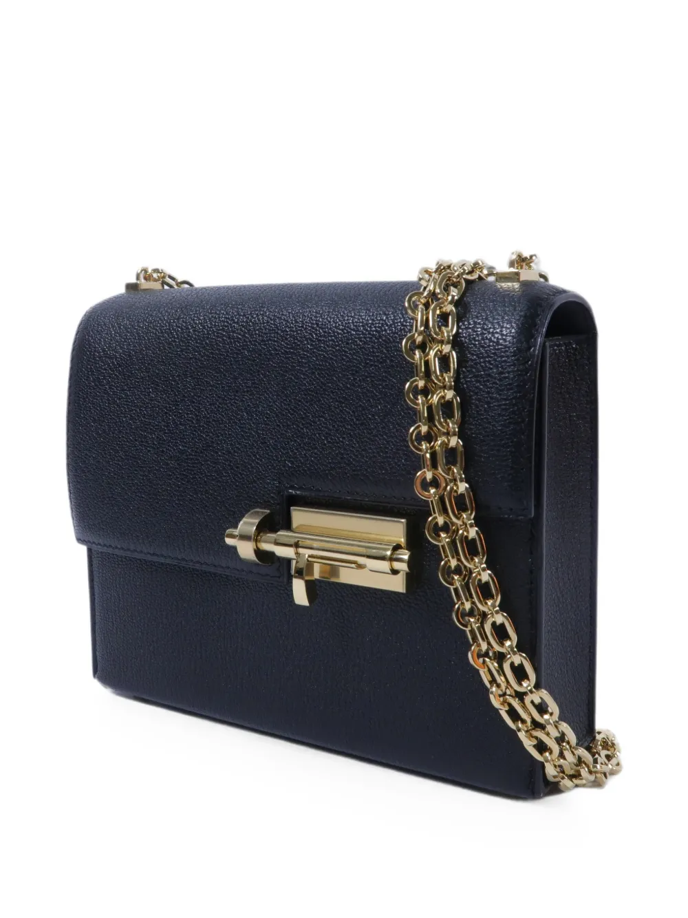 Hermès Pre-Owned 2019 Verrou mini-schoudertas Zwart