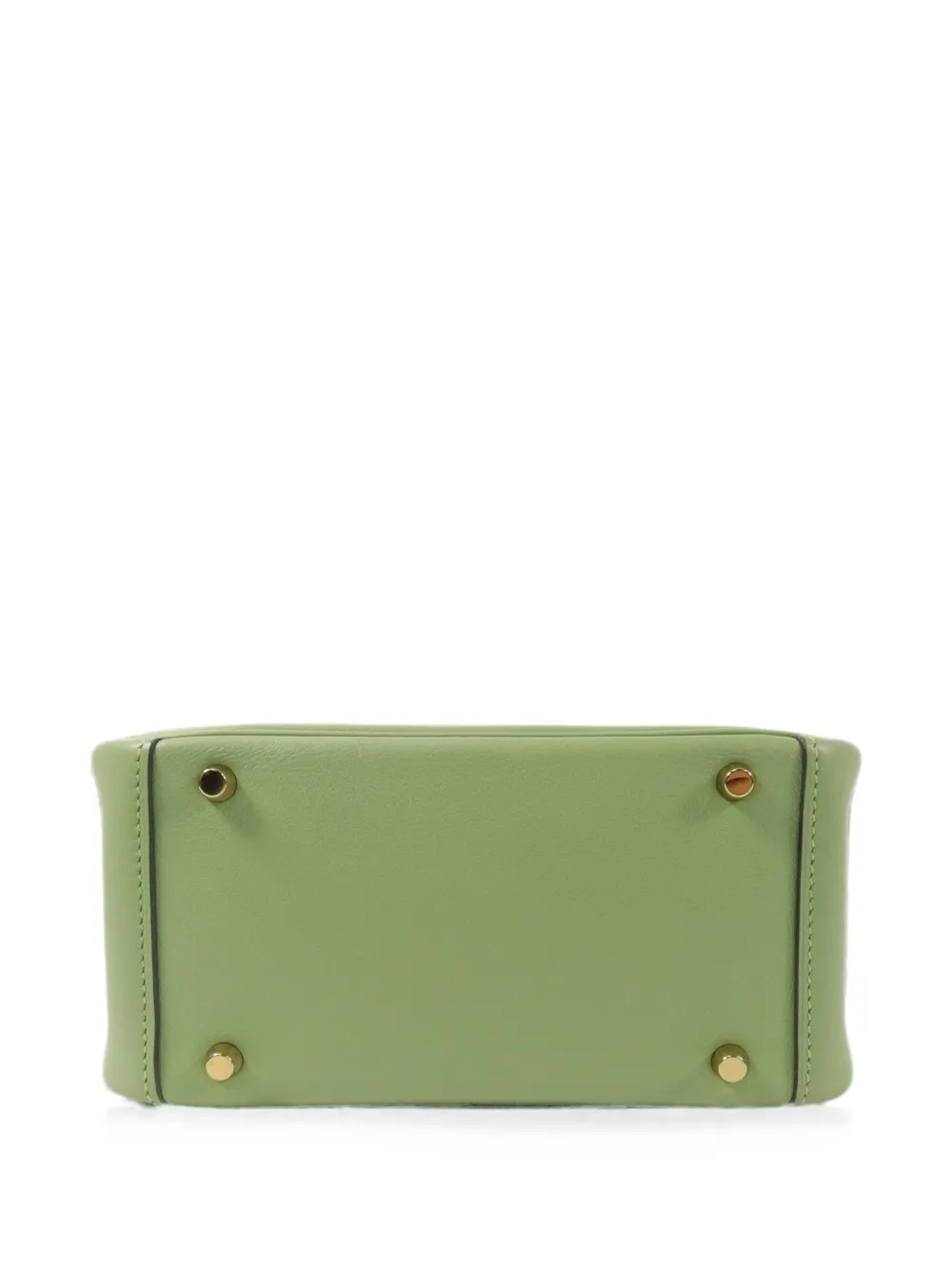 Hermès Pre-owned 2020 Mini Lindy Tote Bag in Green, view 4