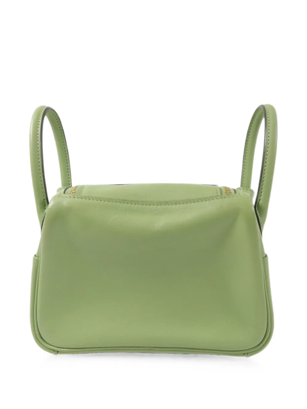 Hermès Pre-owned 2020 Mini Lindy Tote Bag in Green, view 2
