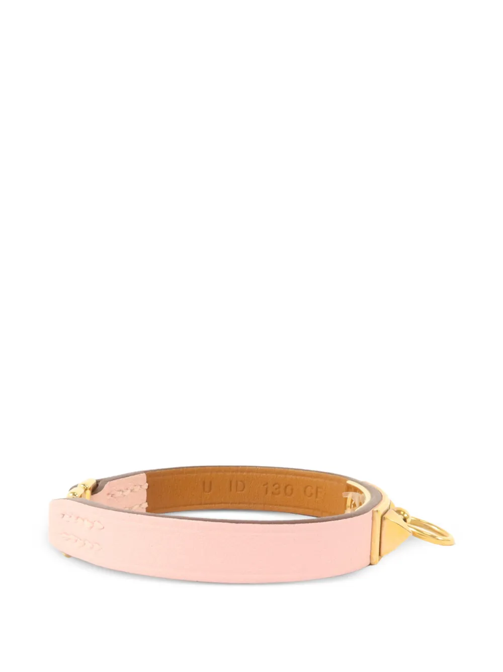Hermès Pre-owned Mini Rivale Bangle Bracelet in Pink, view 5