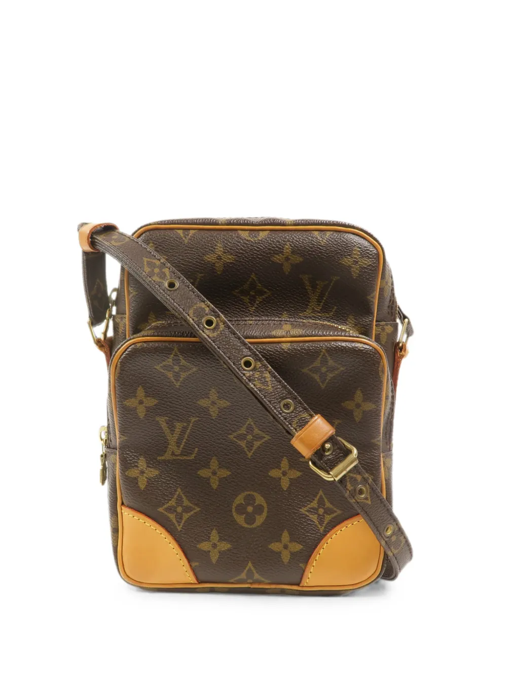 Louis Vuitton Pre-Owned Amazon Monogram crossbody bag - Braun