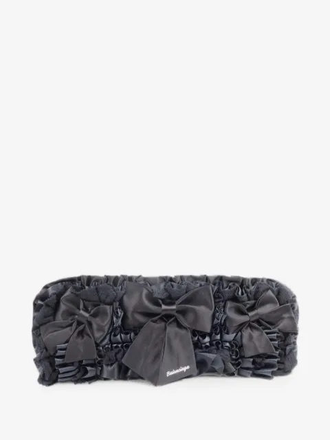 Balenciaga Pre-Owned bow-detail clutch bag