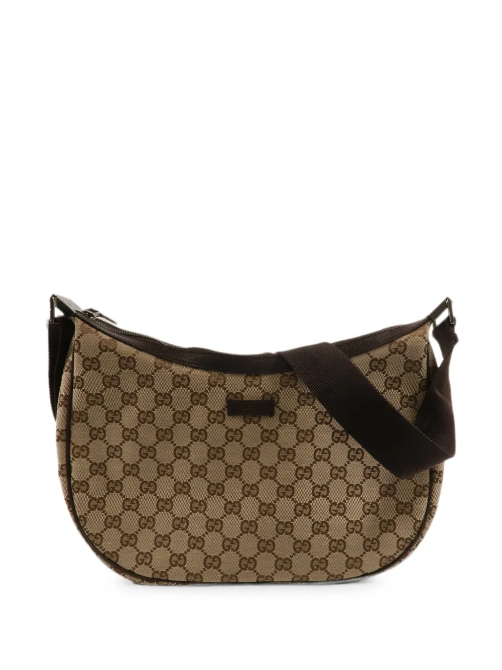 Gucci Pre-Owned GG Supreme shoulder bag - Nude
