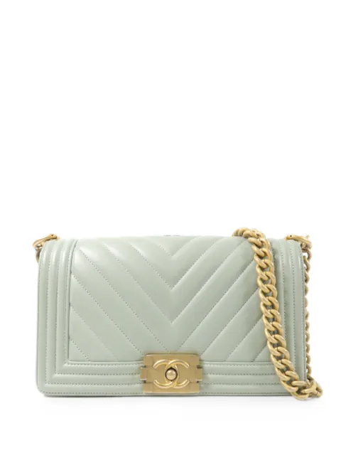 CHANEL Pre-Owned 25 Boy chevron-quilted shoulder bag