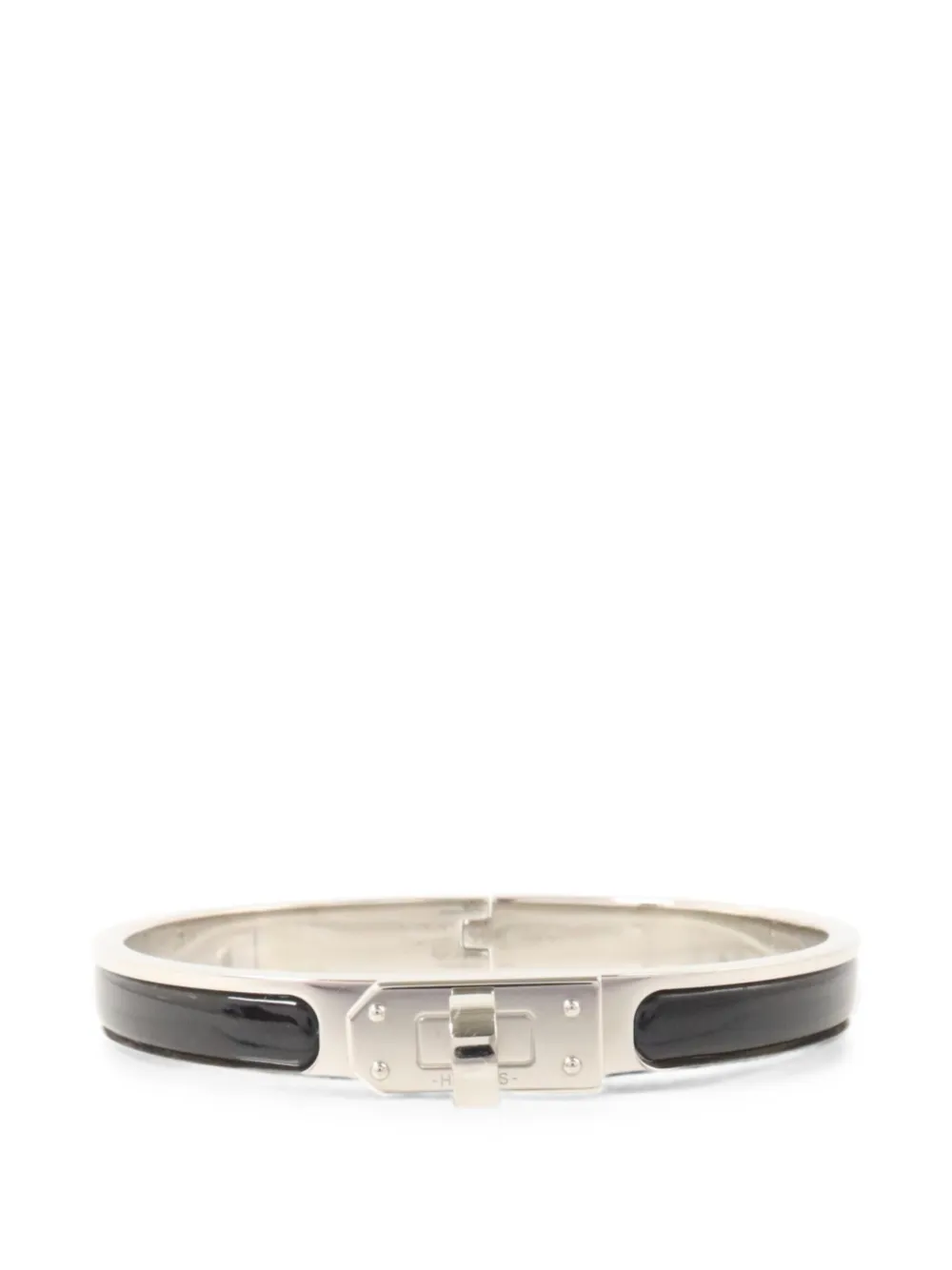 Hermès Pre-Owned Mini Clic Kelly bangle bracelet - Silver