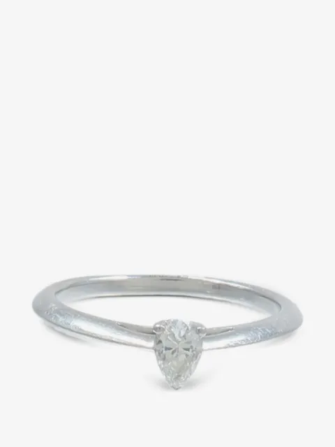 Tiffany & Co. Pre-Owned tear drop diamond ring