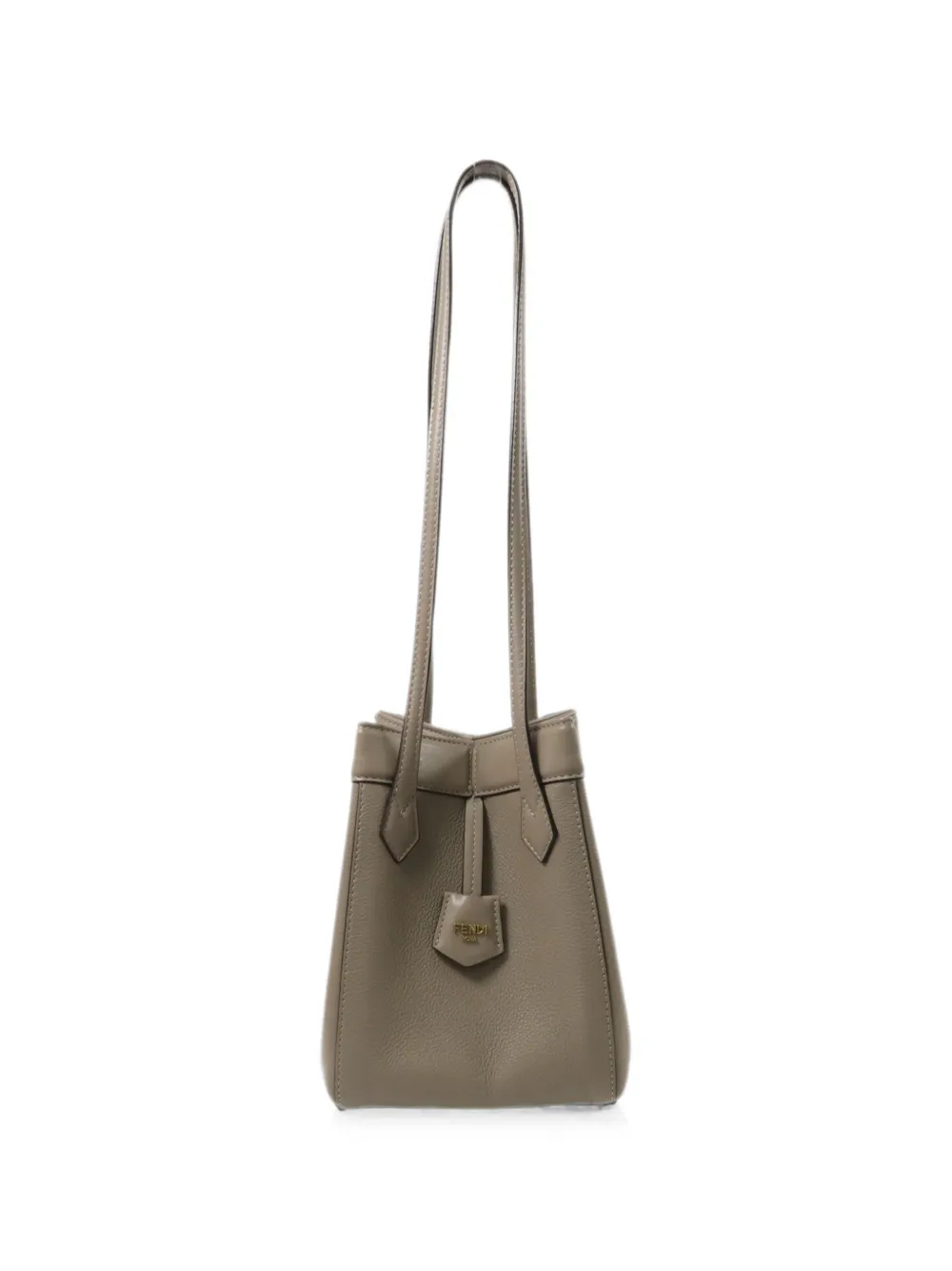Fendi Pre-Owned Mini Origami shoulder bag - Neutrals