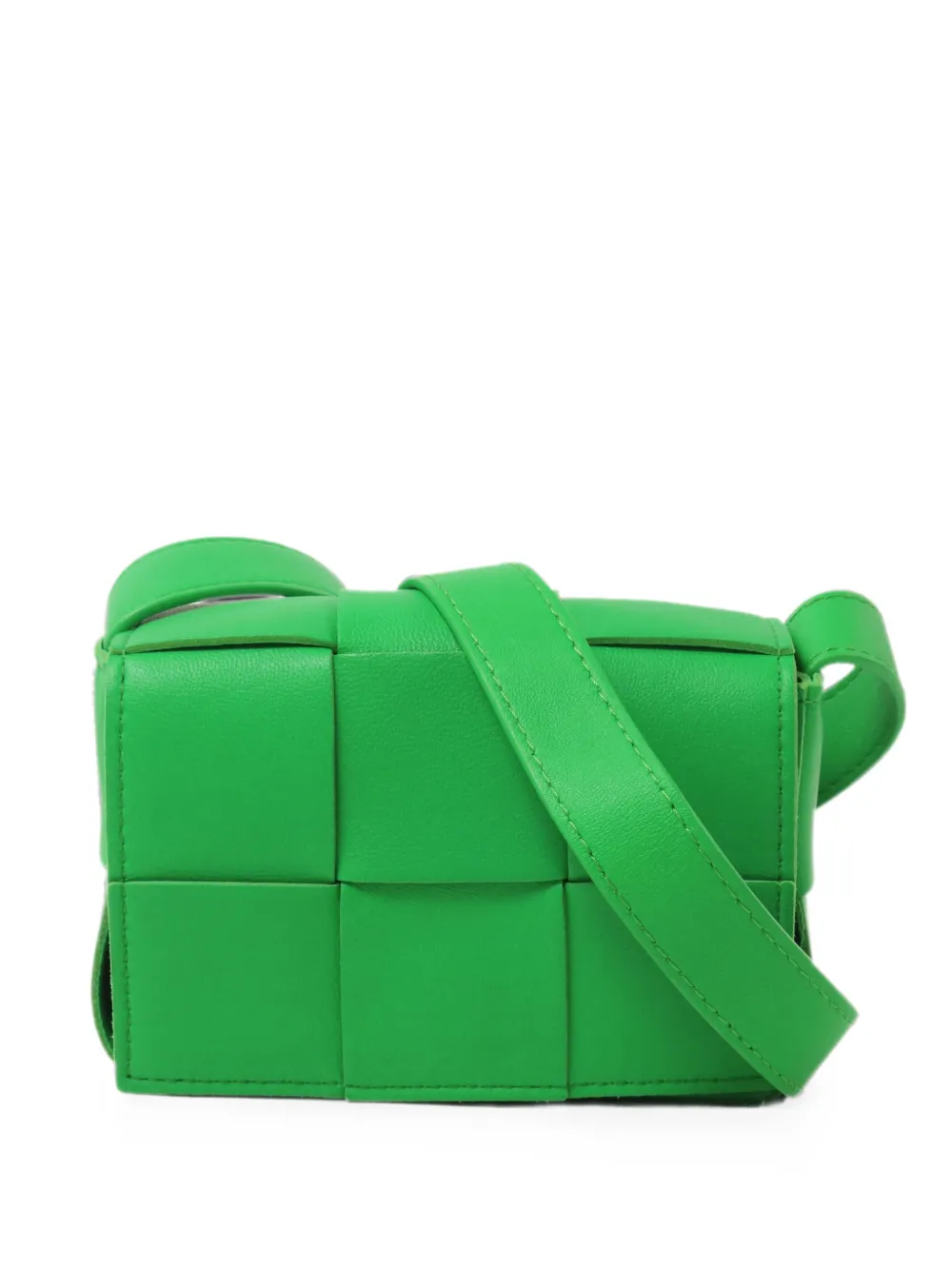 Bottega Veneta Pre-Owned Mini Cassette crossbody bag - Grün
