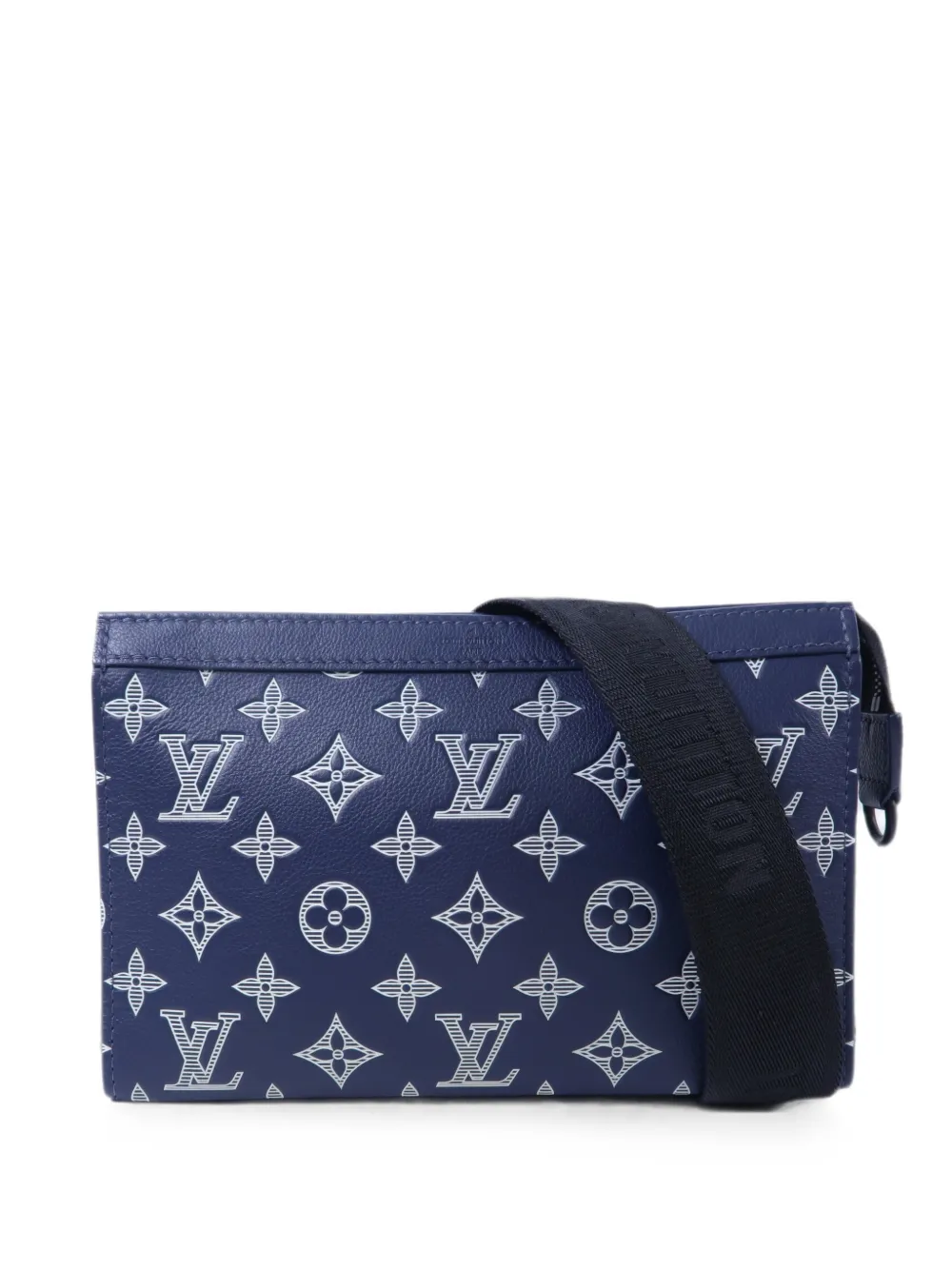 Louis Vuitton Pre-Owned Shadow Gaston shoulder bag - Blue