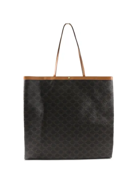 Celine Pre-Owned large Macadam-pattern shoulder bag