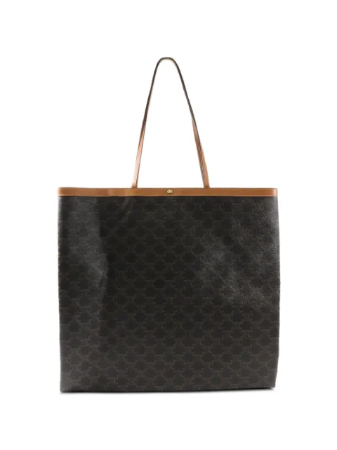 Celine Pre-Owned bolsa de hombro grande con motivo Macadam