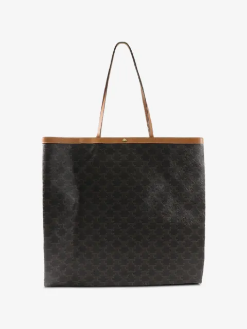 Celine Pre-Owned large Macadam-pattern shoulder bag