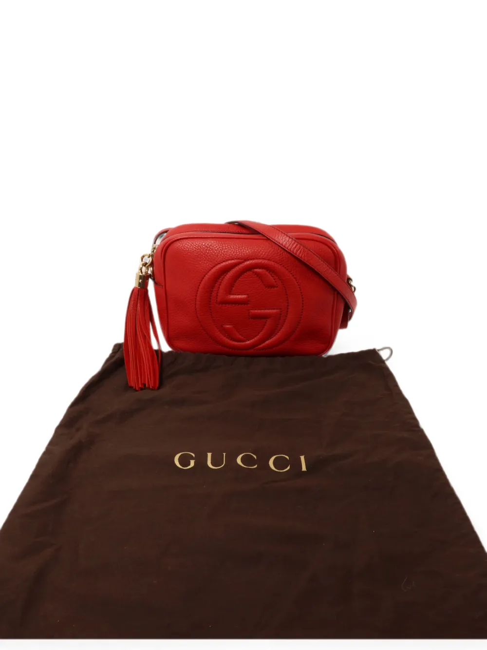Gucci Pre-Owned Soho Disco shoulder bag - Red