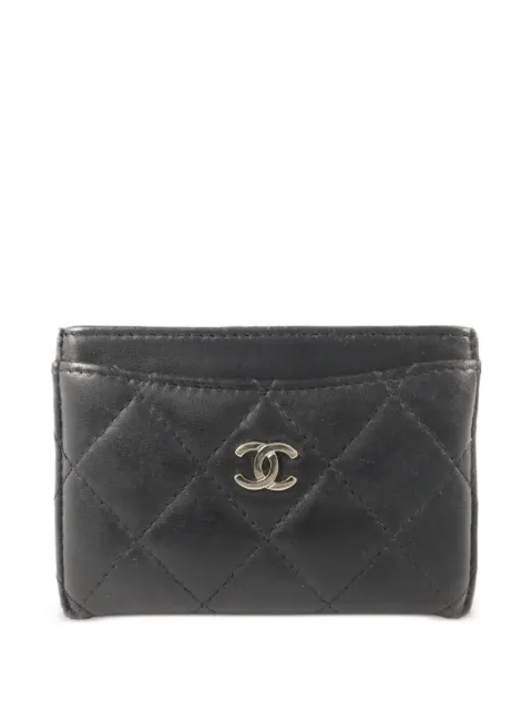CHANEL Pre-Owned tarjetero Classic con logo CC