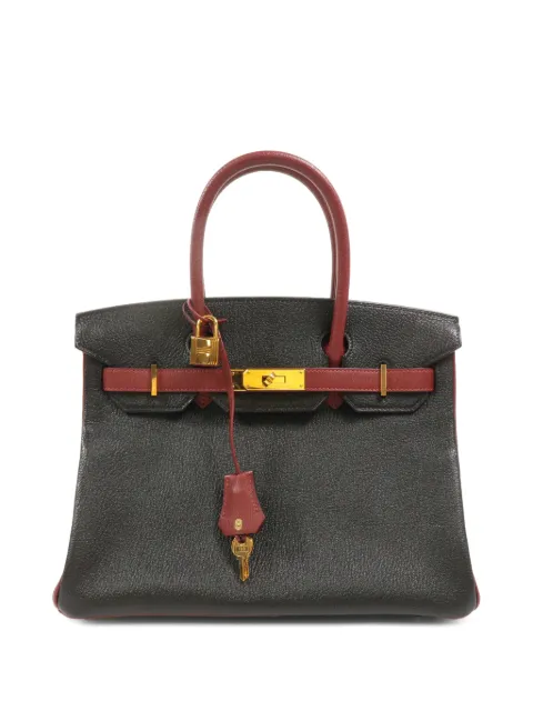 Hermès Pre-Owned 30 Birkin leather tote bag