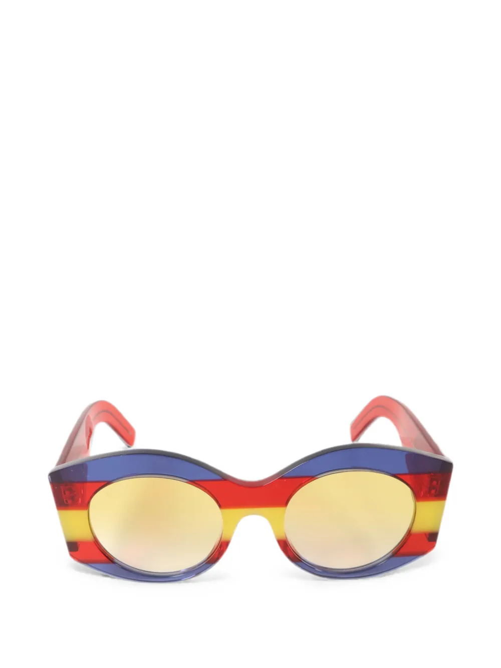 Gucci Pre-Owned GG Interlocking sunglasses - Rosso