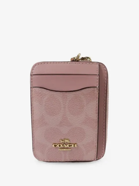 Coach Vintage Signature zip card case