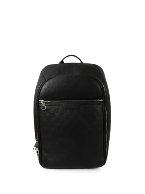 Louis Vuitton Pre-Owned Michael NV2 Damier Infini canvas backpack