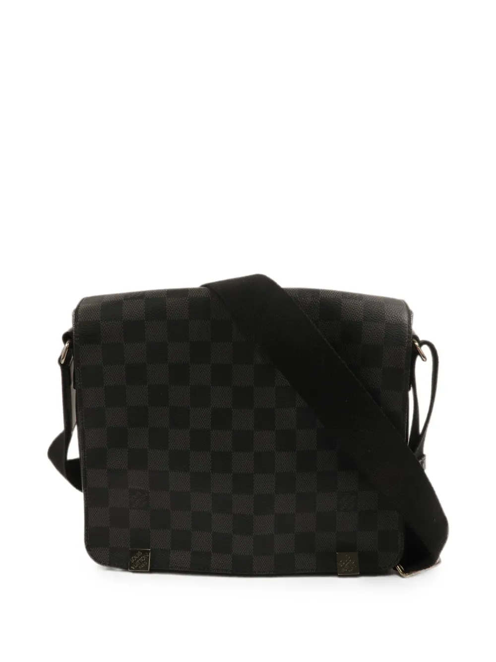 Louis Vuitton Pre-Owned PM District Damier Graphite shoulder bag - Nero