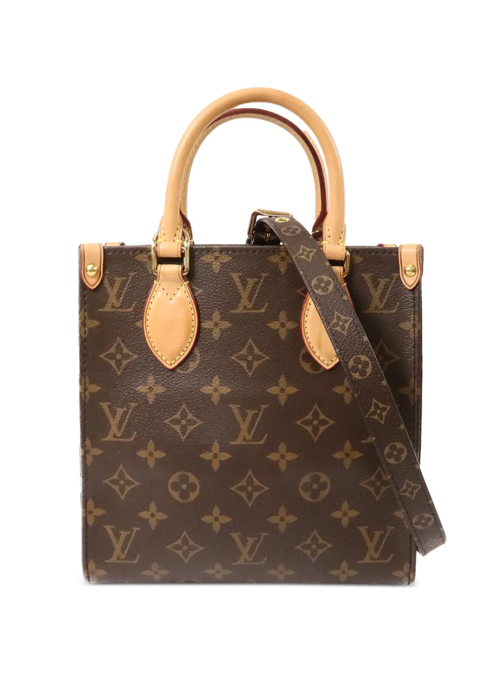 Louis Vuitton Pre-Owned Sac Plat BB Monogram canvas tote bag - Braun